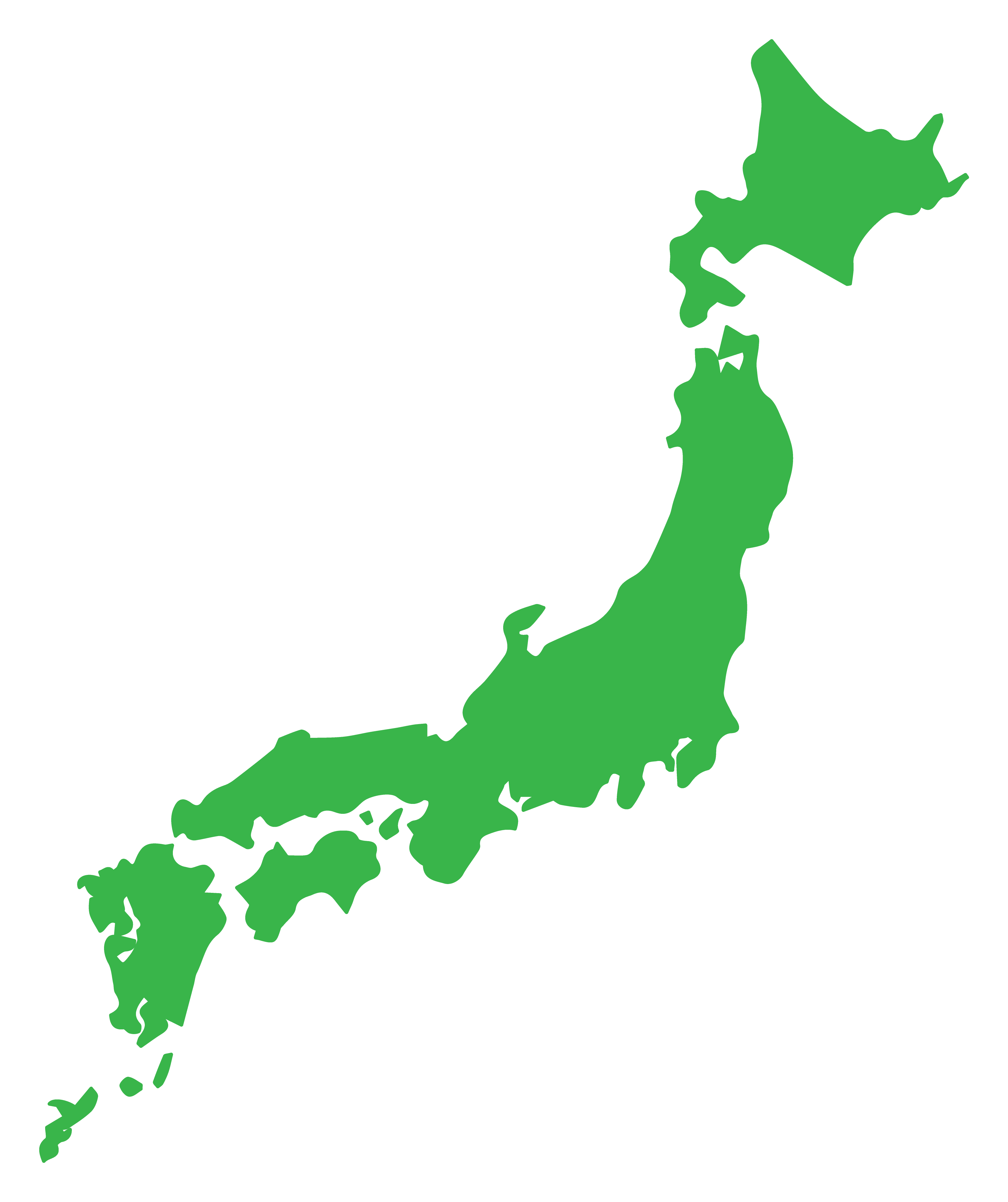 日本地図